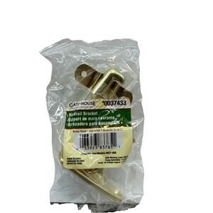 1.43-in x 2.58-in Polished Brass Finished Zinc alloy Interior Elbow